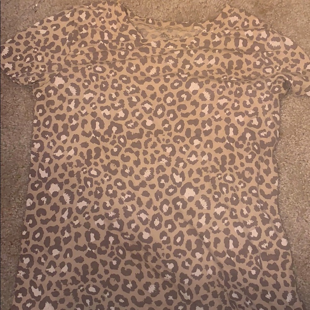 cheetah Print Top